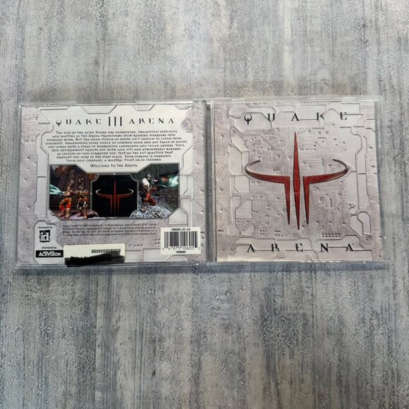 Vintage Quake III 3 Arena (Windows PC CD-ROM, 1999) - Picture 5 of 5
